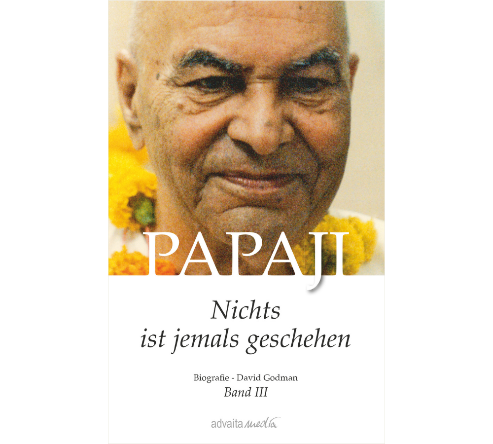 Buch Papaj Biografie David Godman Band III