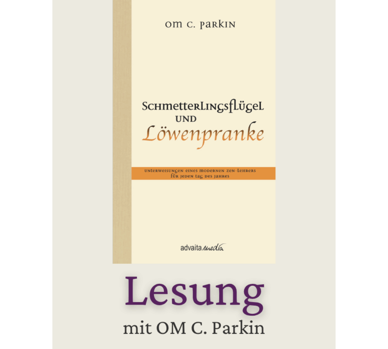 OM C. Parkin liest Unterweisungen eines Zen-Lehrers