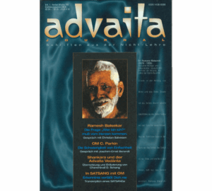 advaitaJournal Ramesh Balsekar Frage "Wer bin ich" muss vom Herzen kommen