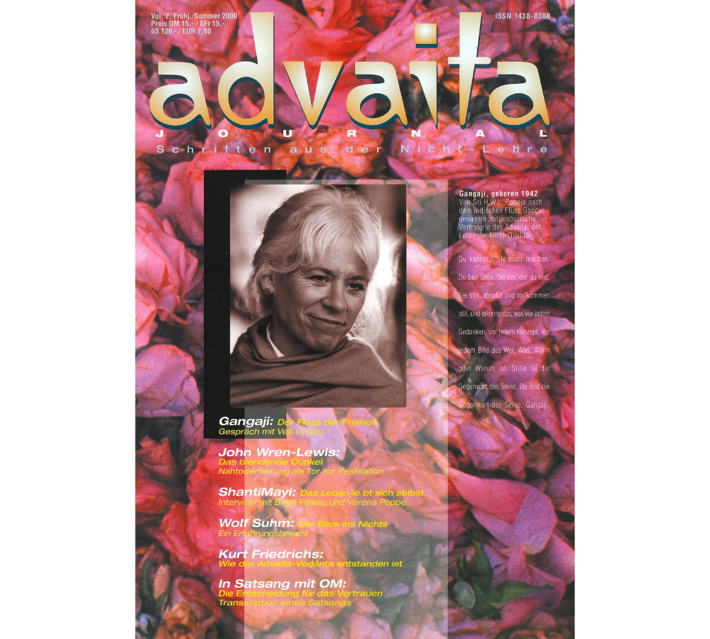 advaitaJournal Gangaji Der Fluss der Freiheit