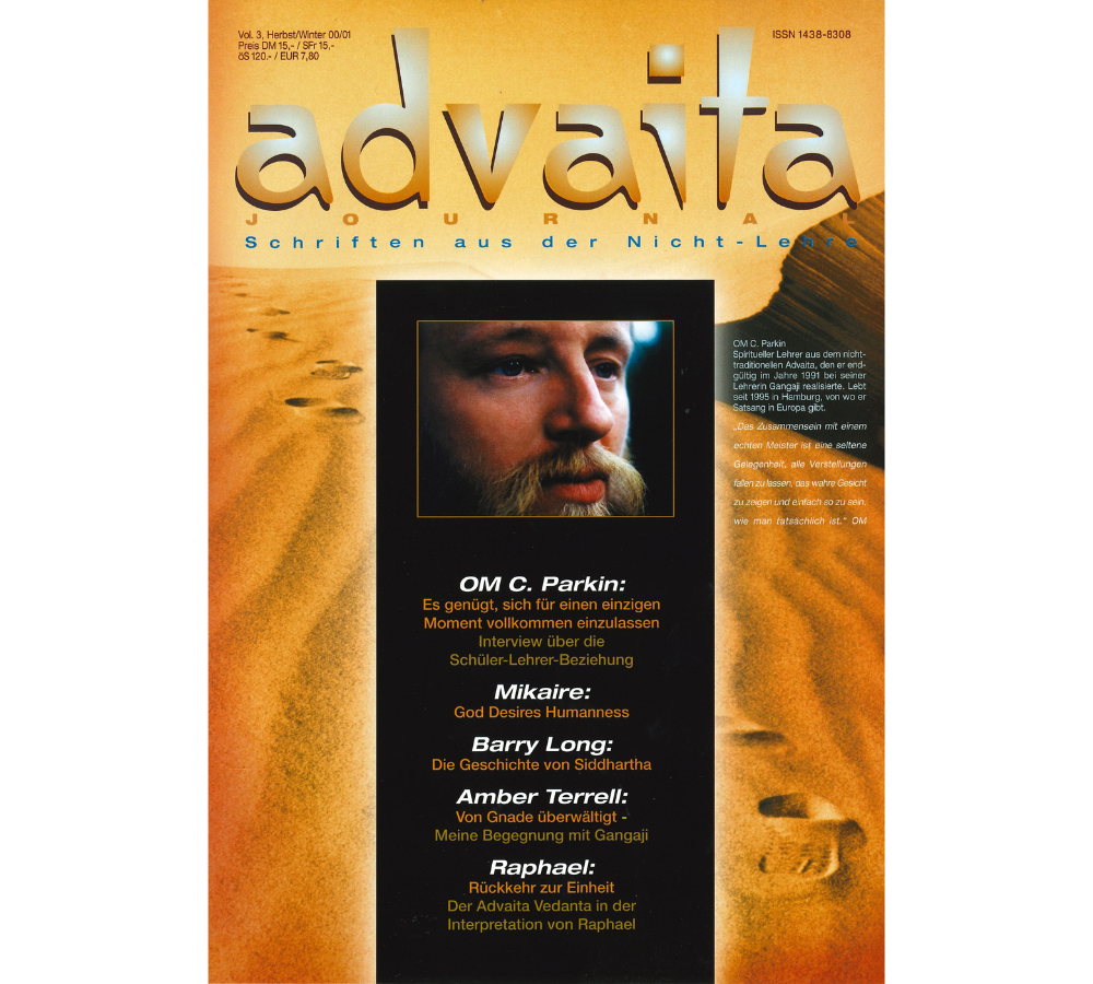 advaitajournal Interview mit OM C. Parkin